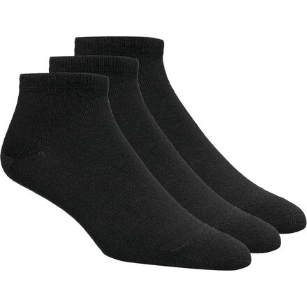 Stoic - No-Show Hiking Sock - 3-Pack - Men's - Black
