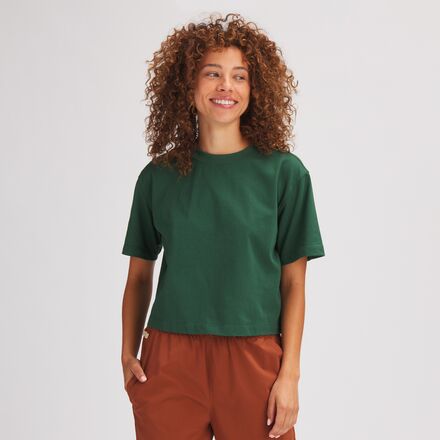 Stoic - Daily T-Shirt - Women's - Trekking Green