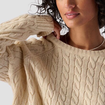 Stoic - Cable Crewneck Sweater - Women's