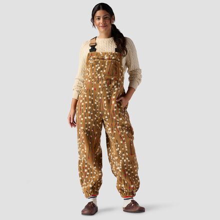 Stoic - Mid-Pile Fleece Overall - Women's - Twig Print