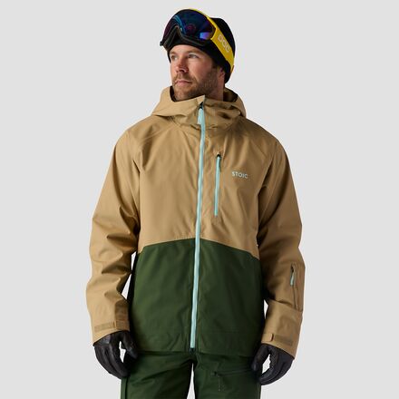 Stoic - Shell Full-Zip Jacket 2.0 - Men's - Kelp/Duffel Bag