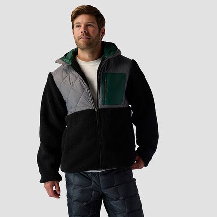Stoic - Crossover Hooded Jacket - Men's - Black/Charcoal