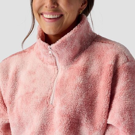 Stoic - Printed Mid Pile Fleece 1/4 Zip Pullover - Women's