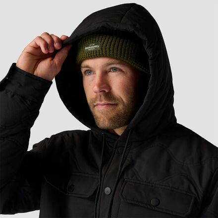 Stoic - Quilted Hooded Snap Jacket - Men's