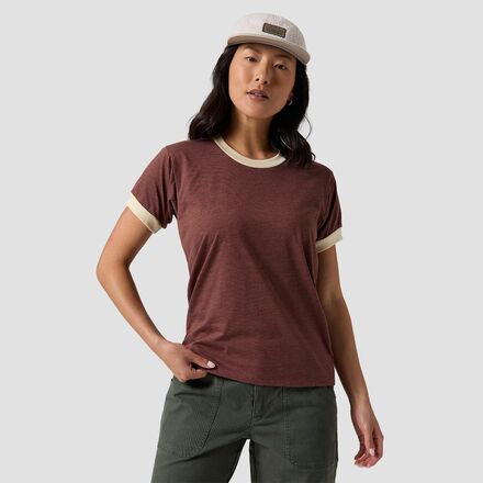 Ringer Short-Sleeve T-Shirt - Women's