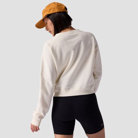 Stoic - Vintage Gym Cropped Crew Sweatshirt - Women's