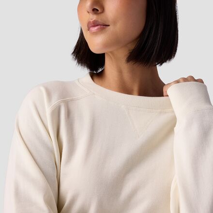 Stoic - Vintage Gym Cropped Crew Sweatshirt - Women's