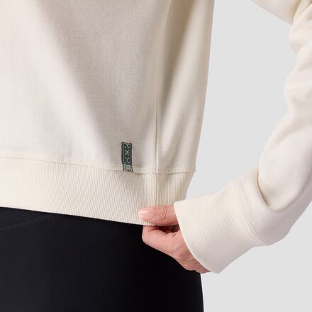 Stoic - Vintage Gym Cropped Crew Sweatshirt - Women's