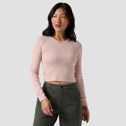 Rosette Long-Sleeve T-Shirt - Women's