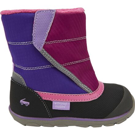 See Kai Run - Baker Waterproof Insulated Boot - Toddler Girls' - Purple Berry Mix