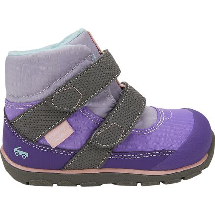 See Kai Run - Atlas II Waterproof Insulated Boot - Toddler Girls' - Purple/Gray