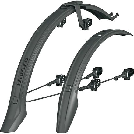Veloflexx 65 26in Clip-On Fender Set - 26X2.35 Black