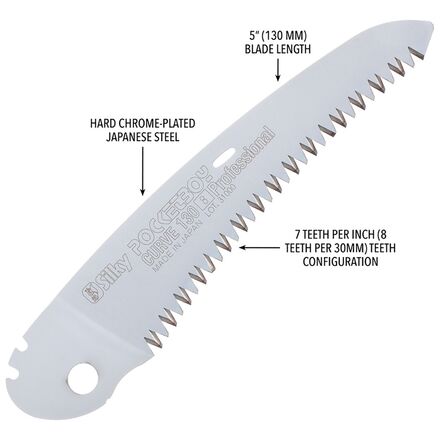 Silky - PocketBoy Curve Professional Saw: 130mm Large Teeth