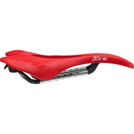 Selle SMP - F30C s.i. With Carbon Rail Saddle - Red