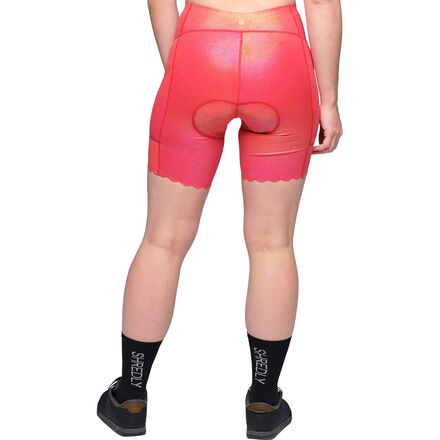 SHREDLY - Biker Cham Liner Short - Women's