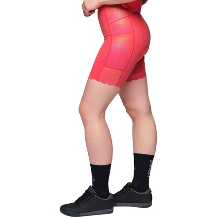 SHREDLY - Biker Cham Liner Short - Women's