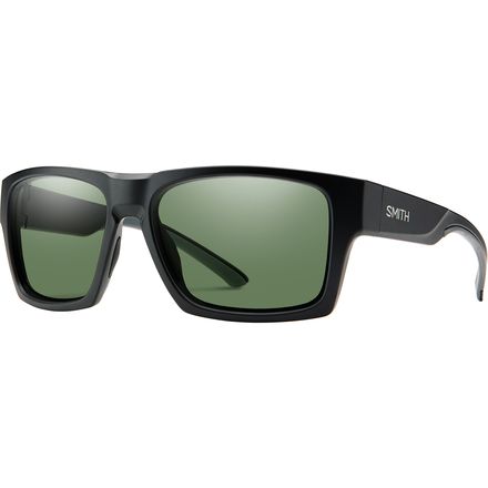 Smith - Outlier 2 XL ChromaPop Polarized Sunglasses - Matte Black/Polarized Gray Green