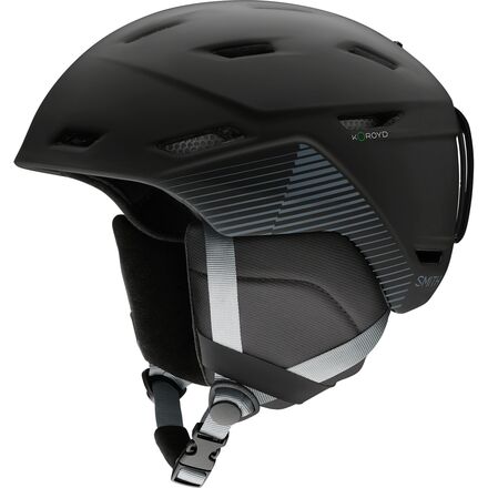 Smith - Mission Helmet - Matte Black Stripes