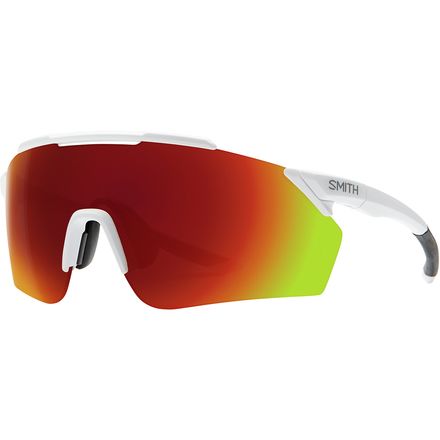 Smith - Ruckus ChromaPop Sunglasses - Matte White/Sun Red Mirror