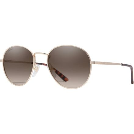 Smith - Prep Polarized Sunglasses - Matte Gold Polarized Brown Gradient