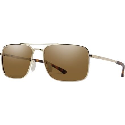 Smith - Outcome Polarized Sunglasses - Gold/Polarized Brown