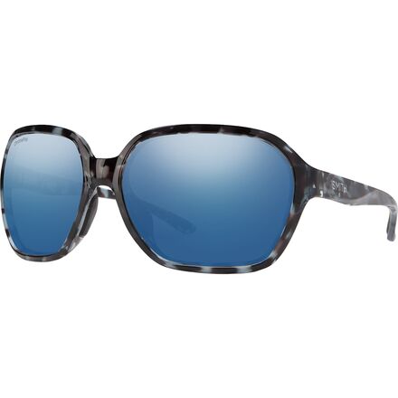 Smith - Whitney ChromaPop Polarized Sunglasses - Sky Tortoise/ChromaPop Polar Blue Mirror