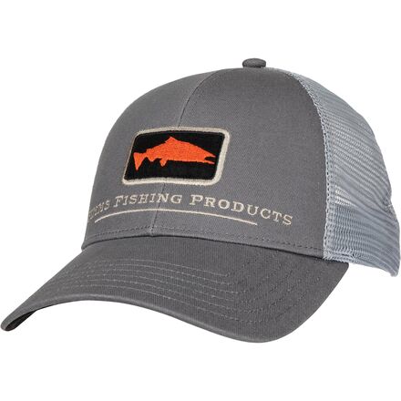 Simms - Salmon Icon Trucker Hat
