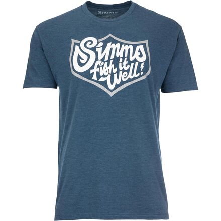Simms - Fish It Well Badge T-Shirt - Men's