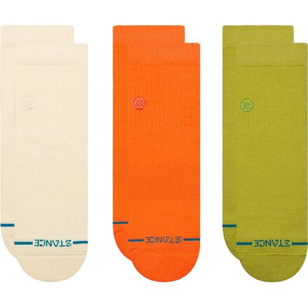Icon Quarter Sock - 3-Pack