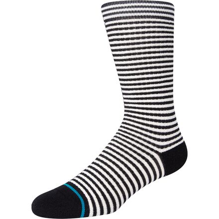Stance - Hyper Stripe Crew Sock - Black