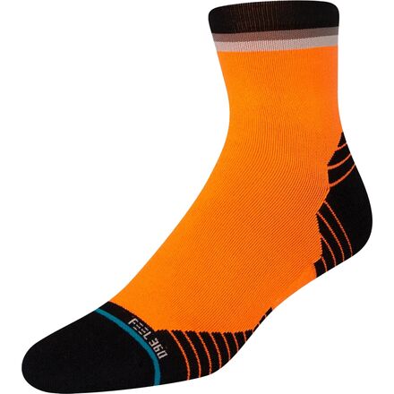 Stance - Maxed Quarter Sock - Neon Orange
