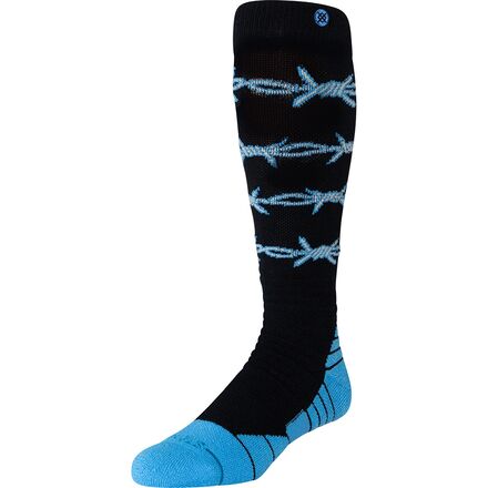 Barbed Wire Mid Poly Snow Sock