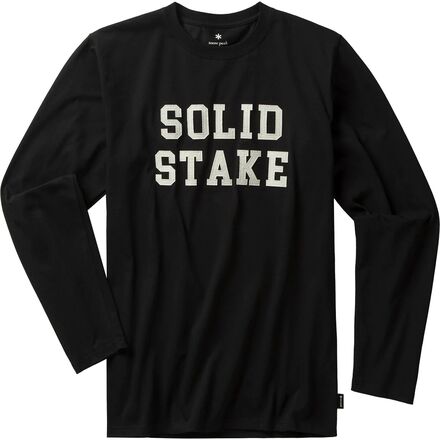 Snow Peak - Solid Stake Felt Logo Long-Sleeve T-Shirt - Men's