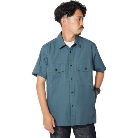 Snow Peak - Takibi Light Ripstop Shirt - Men's - Navy
