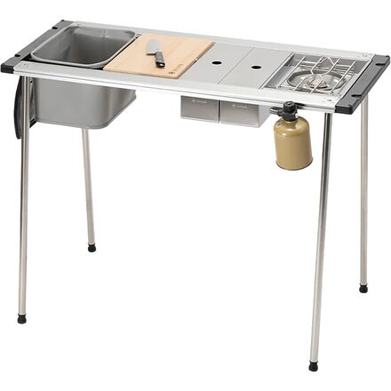 Iron Grill Table Camp Kitchen Starter Set