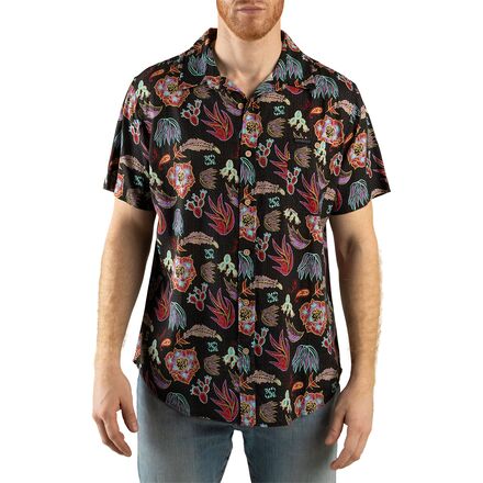 City Slicker Button Up Short-Sleeve Shirt - Men's