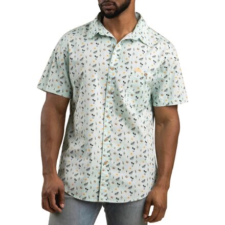 City Slicker Button Up Short-Sleeve Shirt - Men's