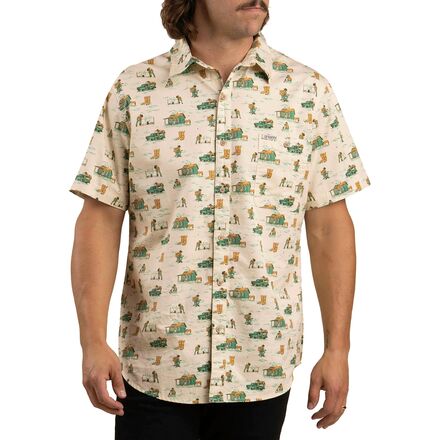 City Slicker Button Up Short-Sleeve Shirt - Men's
