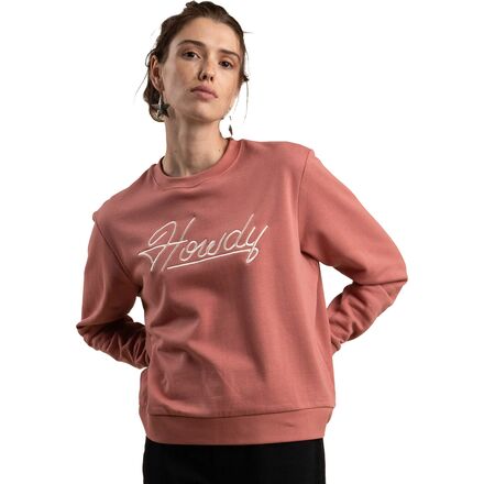 Howdy Drop Shoulder Sweatshirt - Women's