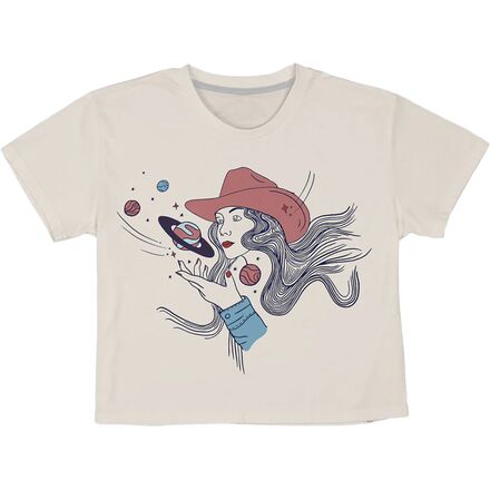 Sendero Provisions Co. - Cosmic Cowgirl Crop T-Shirt - Women's