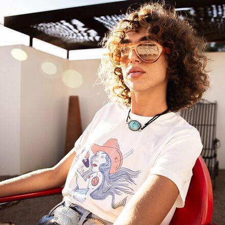 Sendero Provisions Co. - Cosmic Cowgirl Crop T-Shirt - Women's