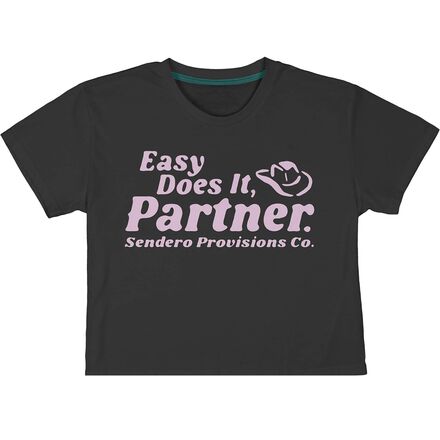 Sendero Provisions Co. - Easy Does It Crop T-Shirt - Women's
