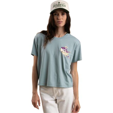 Play A Song Crop T-Shirt - Women's