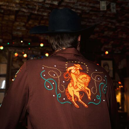Sendero Provisions Co. - Show Pony Embroidered Western Pearl Snap LS Shirt