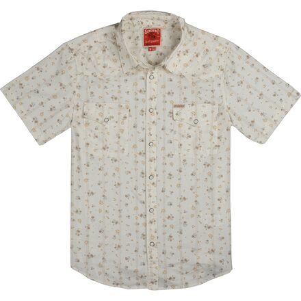 The Wyatt Pearl Snap SS Print Shirt - Men's