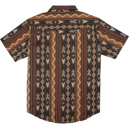 Sendero Provisions Co. - The Wyatt Pearl Snap SS Print Shirt - Men's