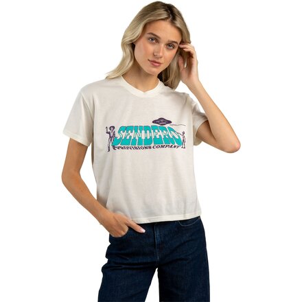 Sendero Provisions Co. - Cowboy Lift Off Boxy T-Shirt - Women's