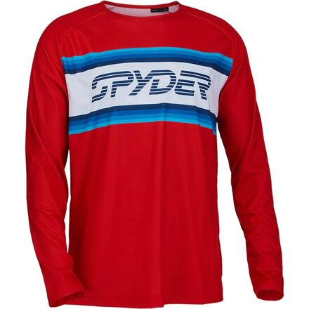 Spyder - Pump Lightweight Crew Top - Men's - Volcano