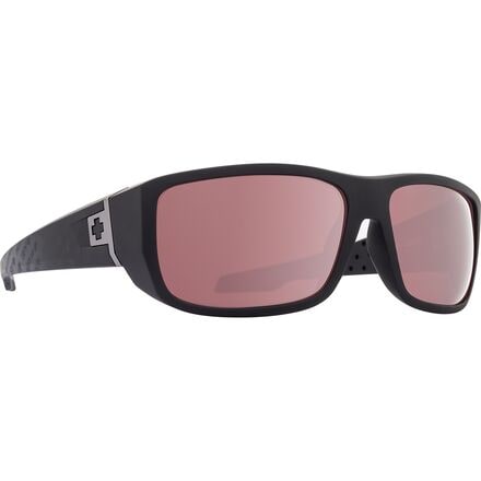 Spy - Mc3 Polarized Sunglasses - Matte Black Logo Fade/HD Plus Rose Polar with Silver Spectra Mirror