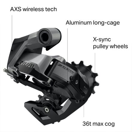 SRAM - Rival AXS 12-Speed Rear Derailleur